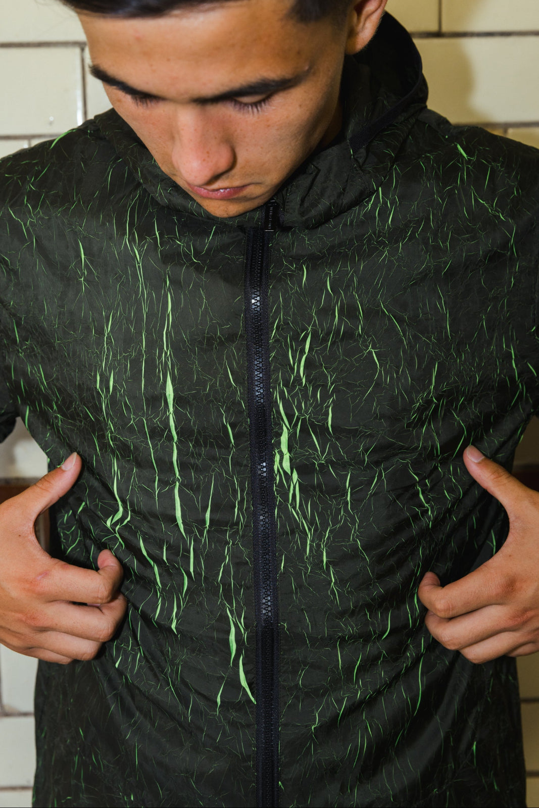 Andretti Jacket :: Black/Fluo Yellow
