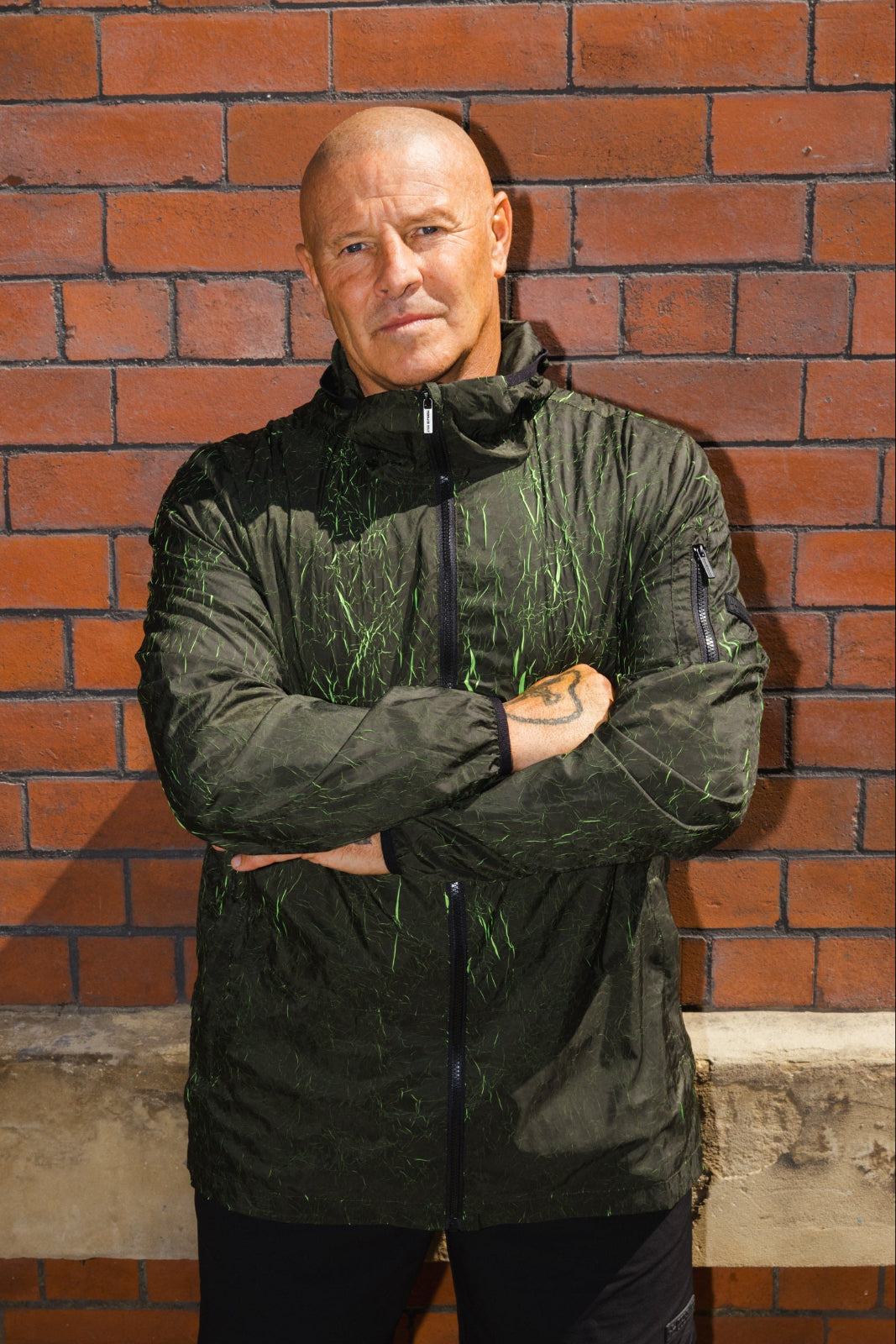 Andretti Jacket :: Black/Fluo Yellow