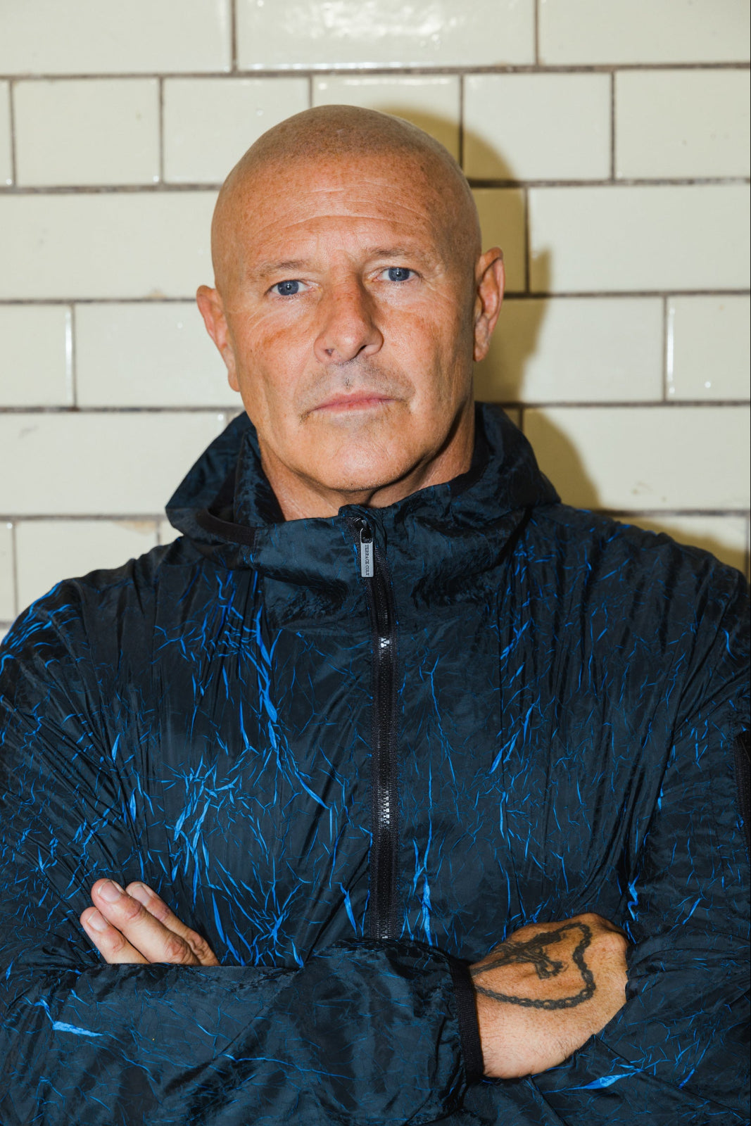 Andretti Jacket :: Black/Royal Blue