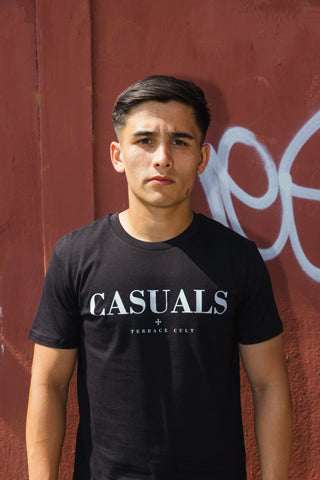 Casuals Tee :: Black - Terrace Cult