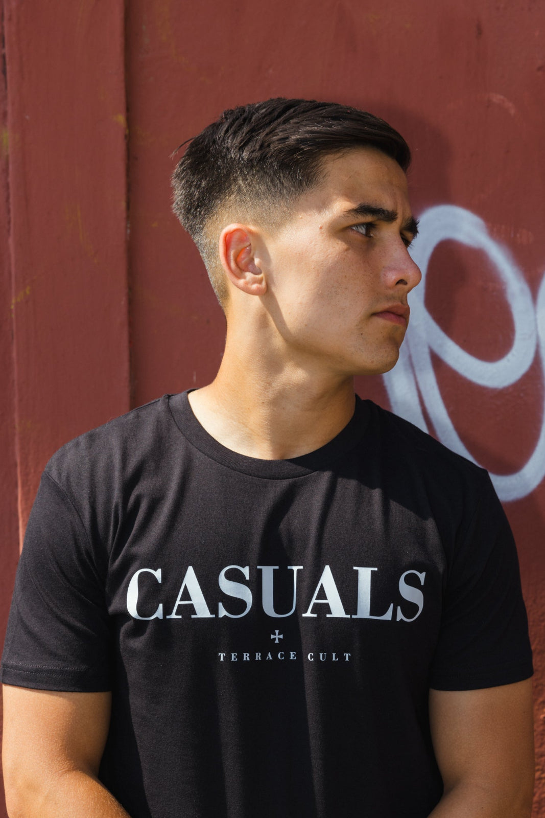 Casuals Tee :: Black - Terrace Cult