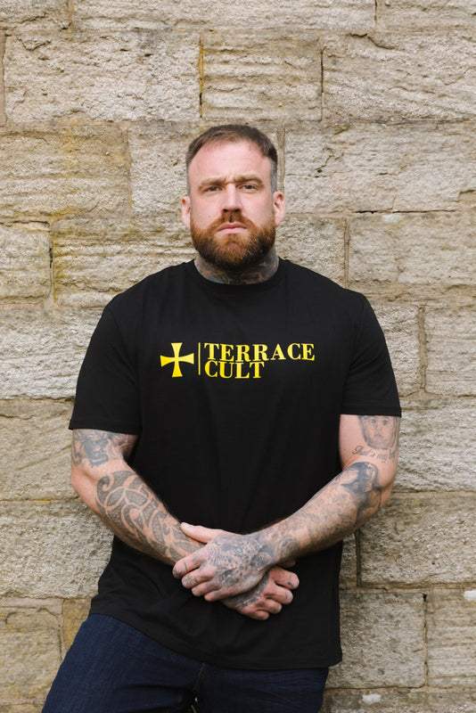 Cult X Logo Tee :: Black - Terrace Cult