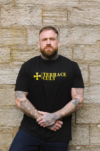 Cult X Logo Tee :: Black - Terrace Cult