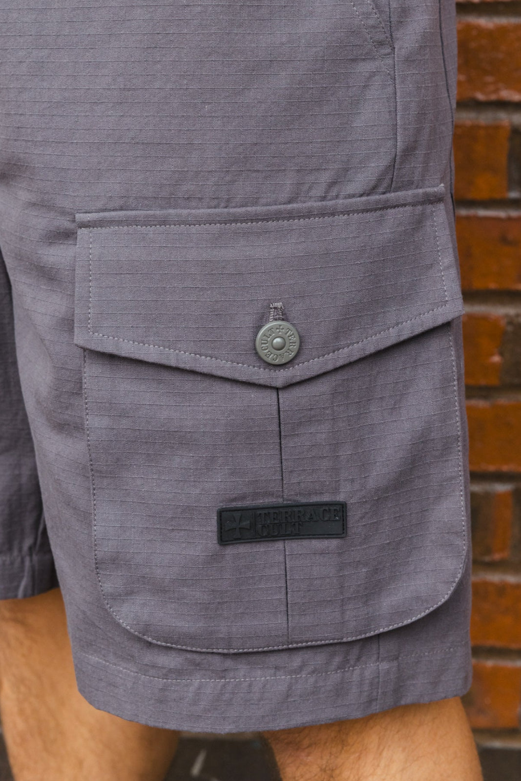 Dario Ripstop Cargo Shorts :: Grey