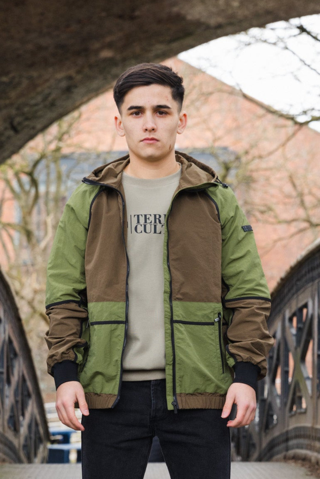 Gallo Jacket :: Khaki/Green - Terrace Cult
