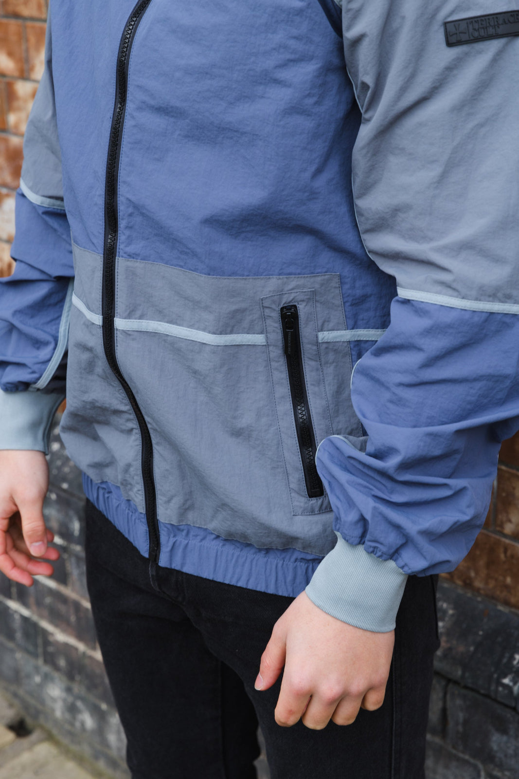 Gallo Jacket :: Steel Blue/Grey - Terrace Cult