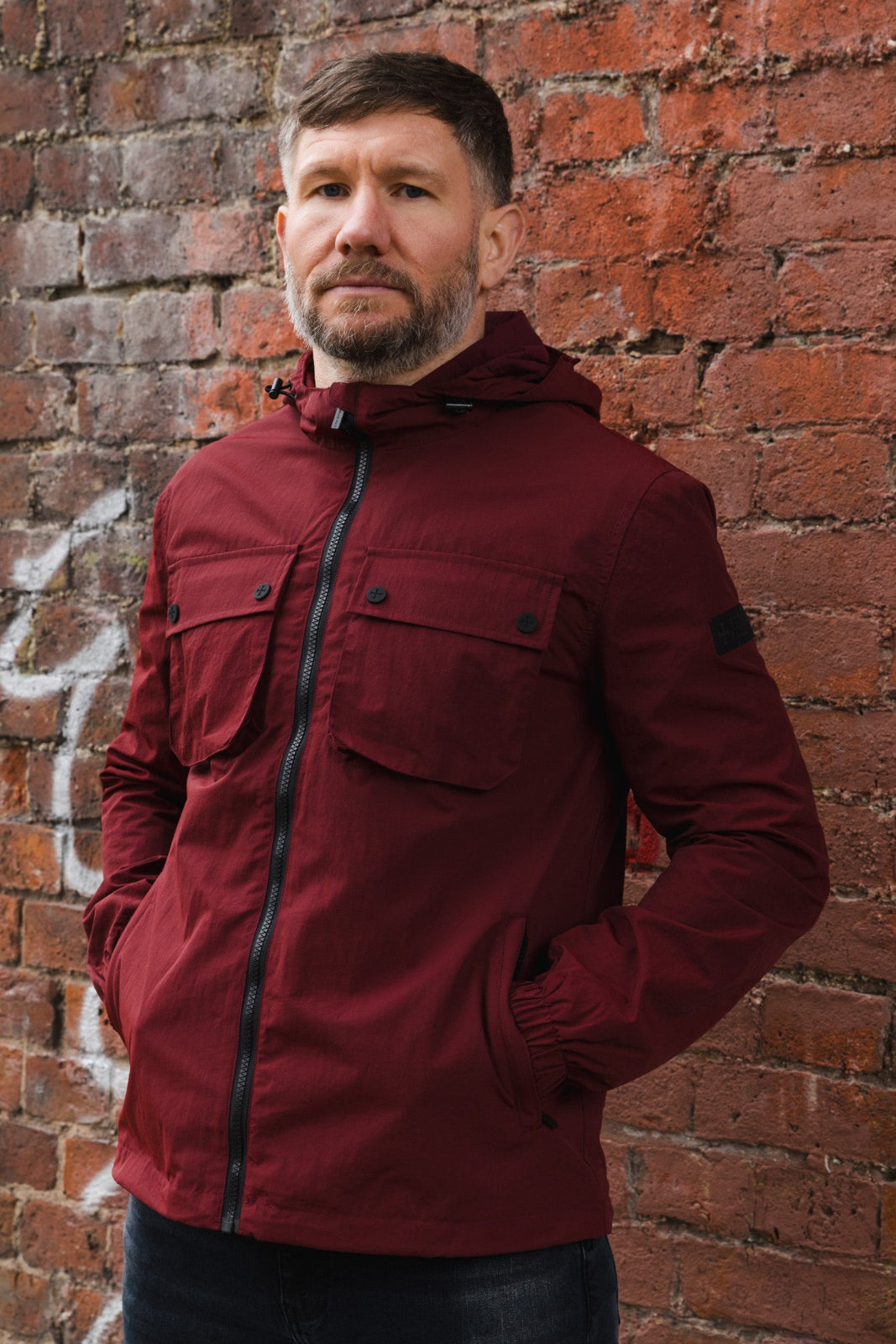 Gambino Jacket :: Dark Berry - Terrace Cult