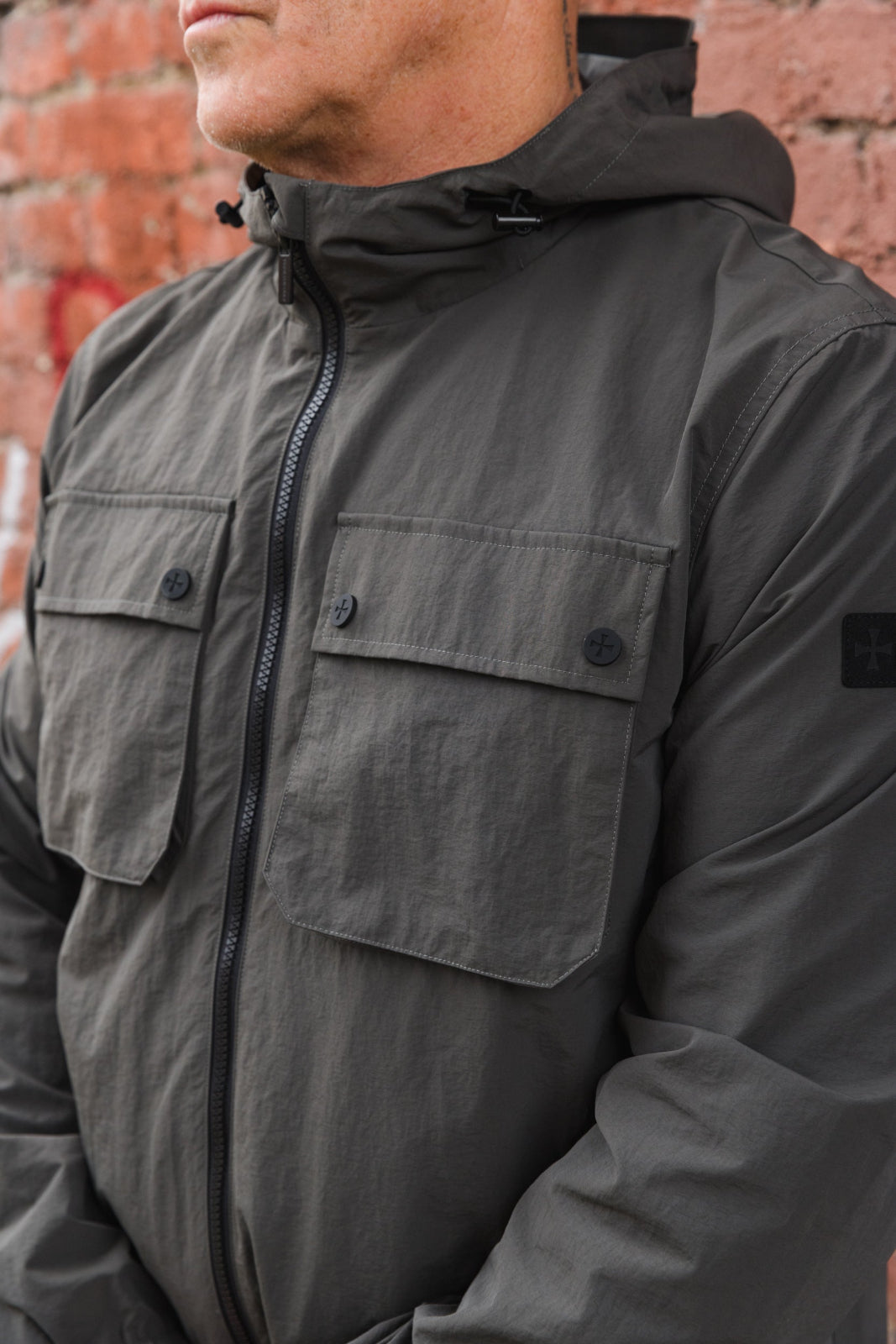 Gambino Jacket :: Graphite Grey - Terrace Cult