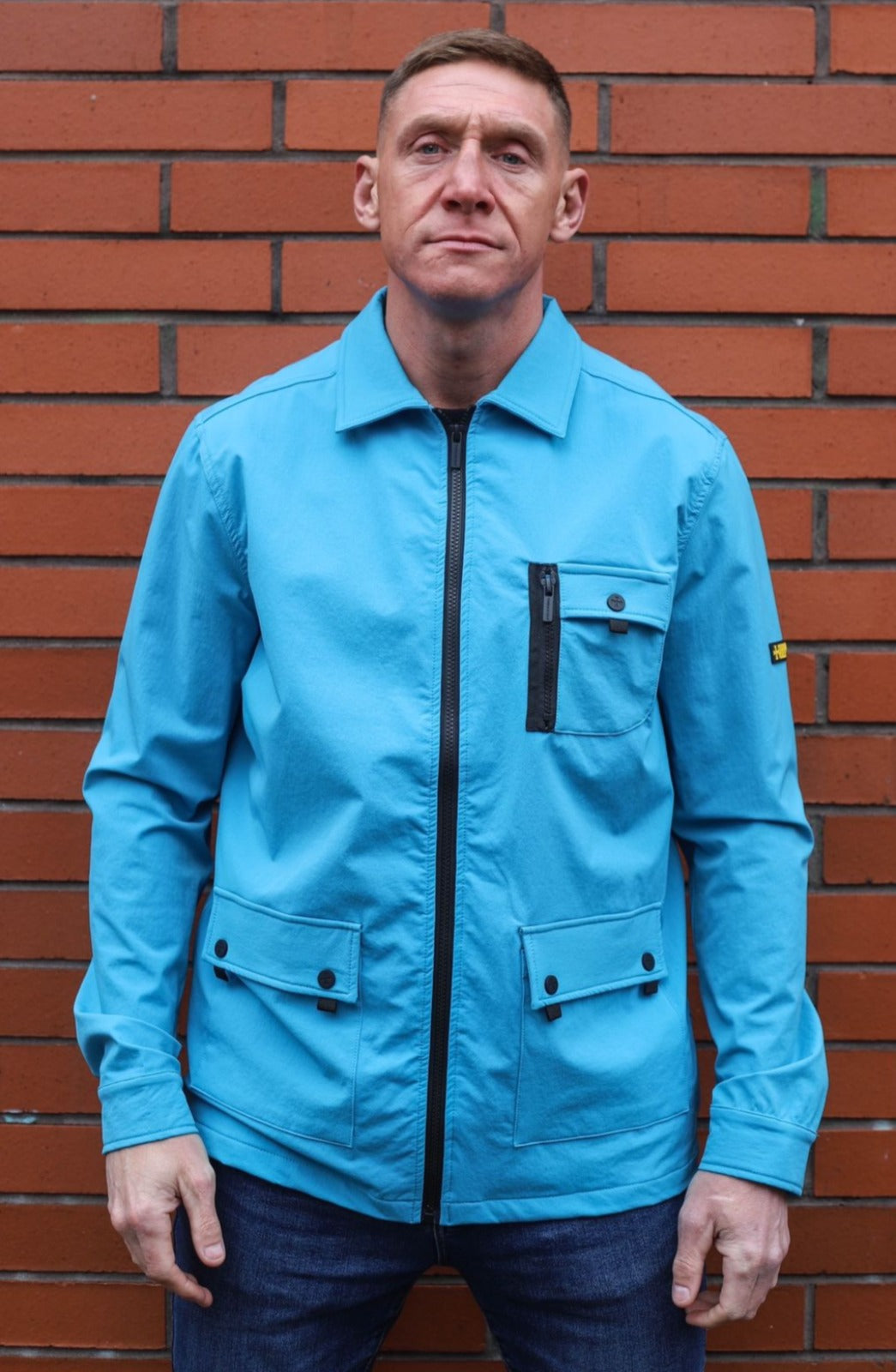 Pietro Overshirt :: Ocean Blue