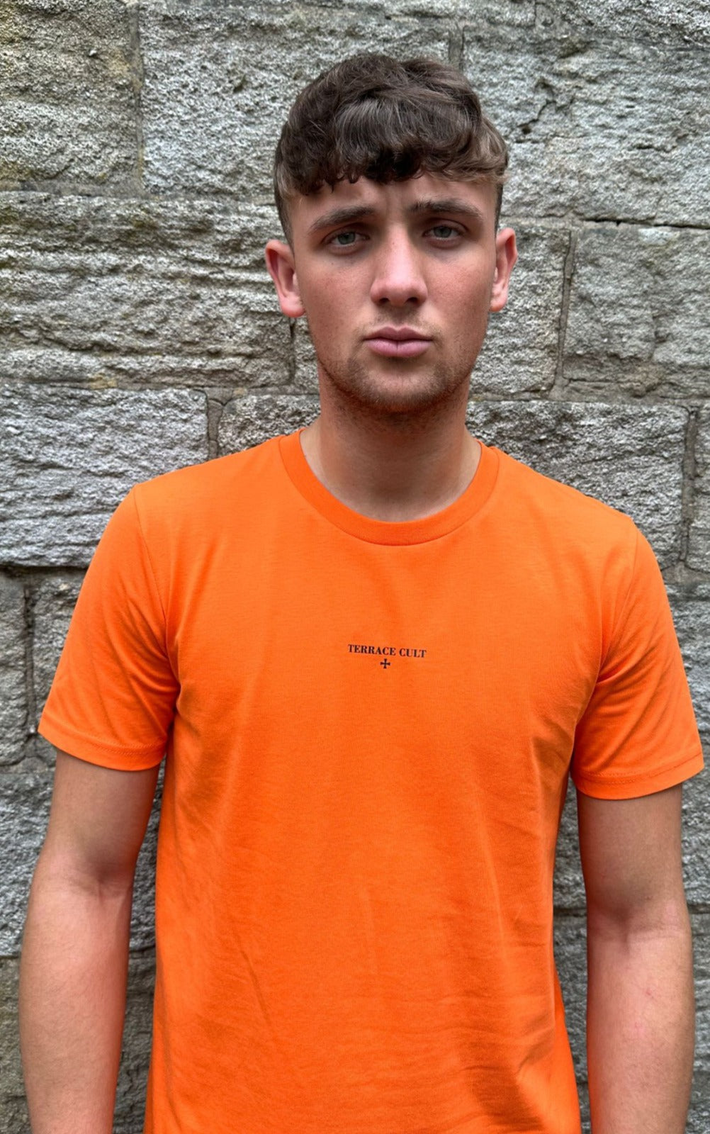 Cult Mini Logo Tee :: Orange