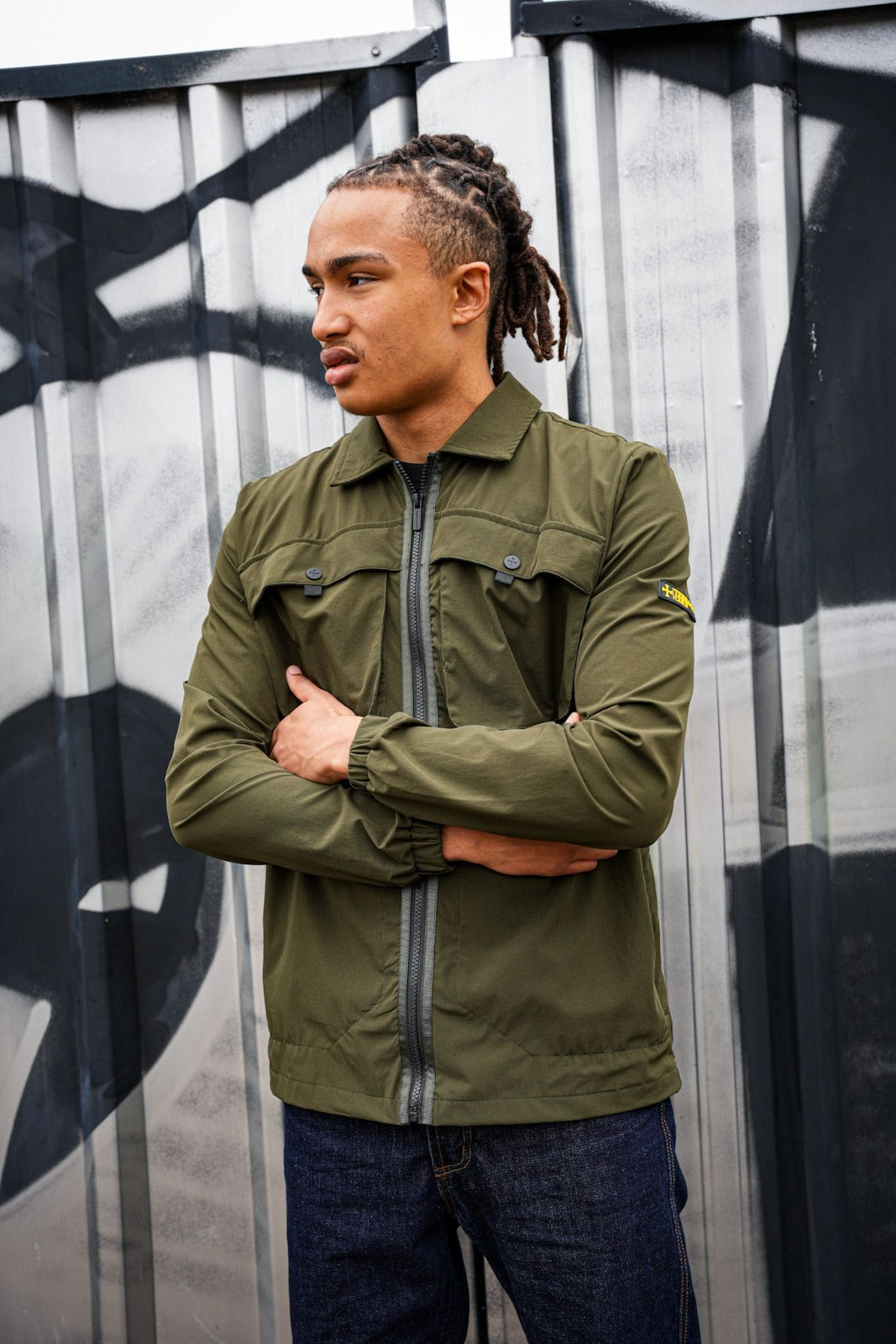 Alessandro Overshirt :: Dark Khaki