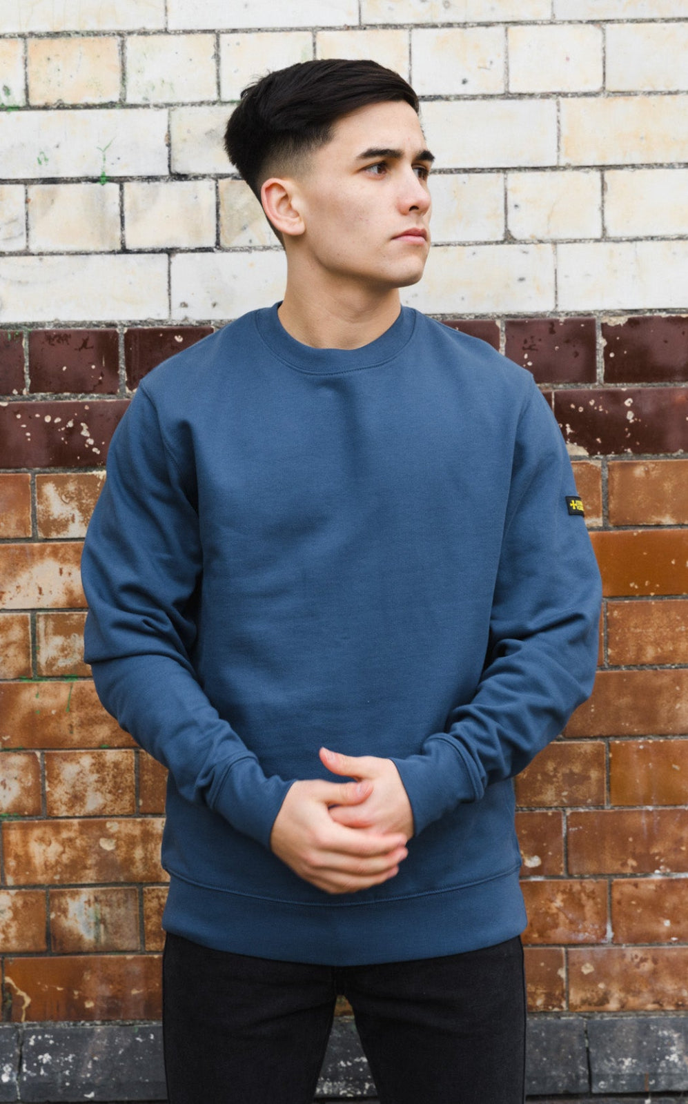 Luca Sweater :: Dark Teal - Terrace Cult