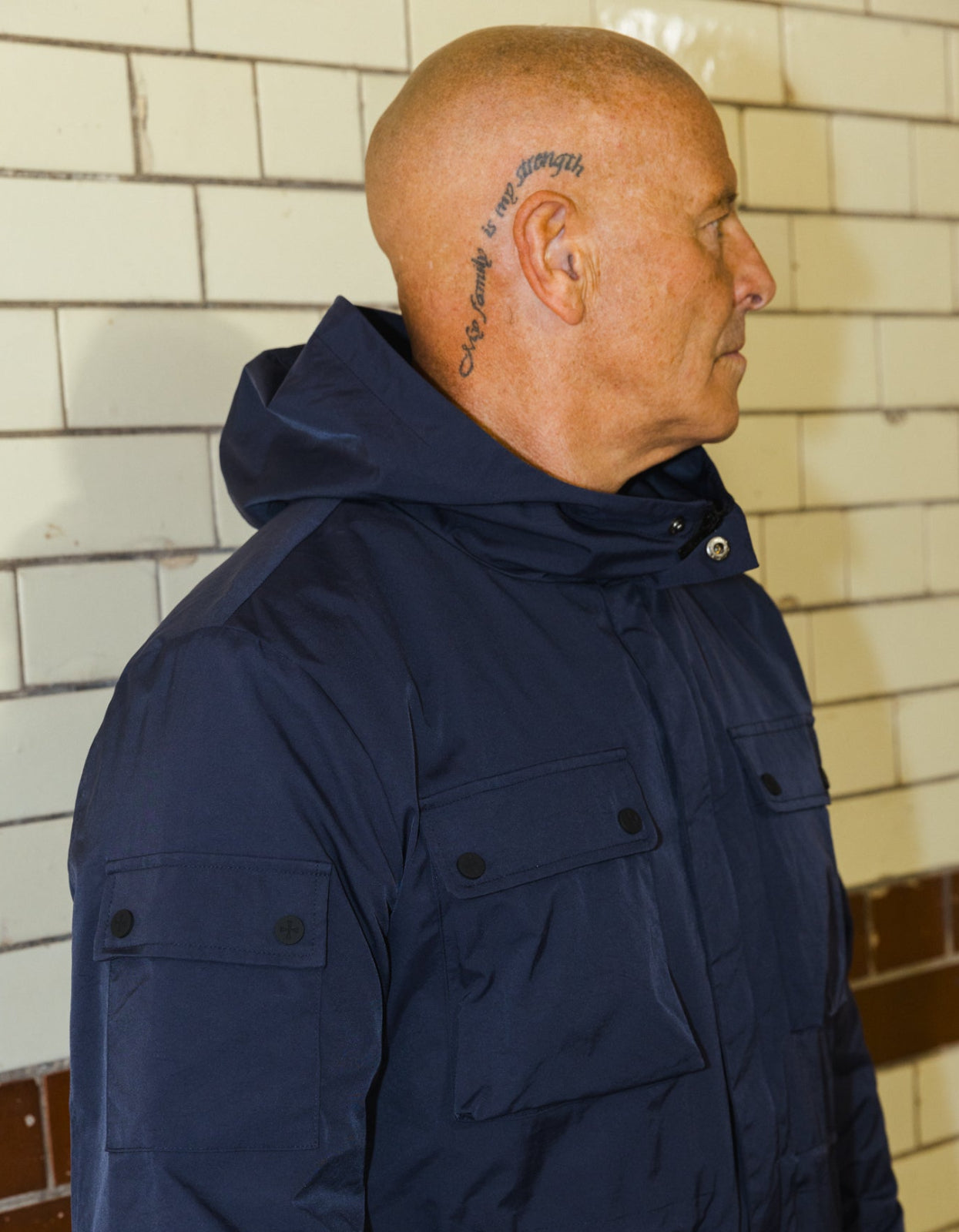 Luciano Field Jacket :: Navy - Terrace Cult