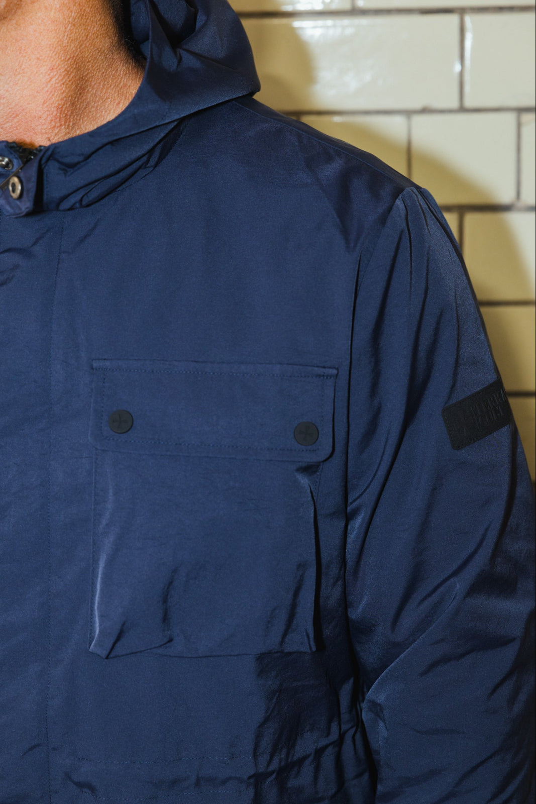 Luciano Field Jacket :: Navy - Terrace Cult