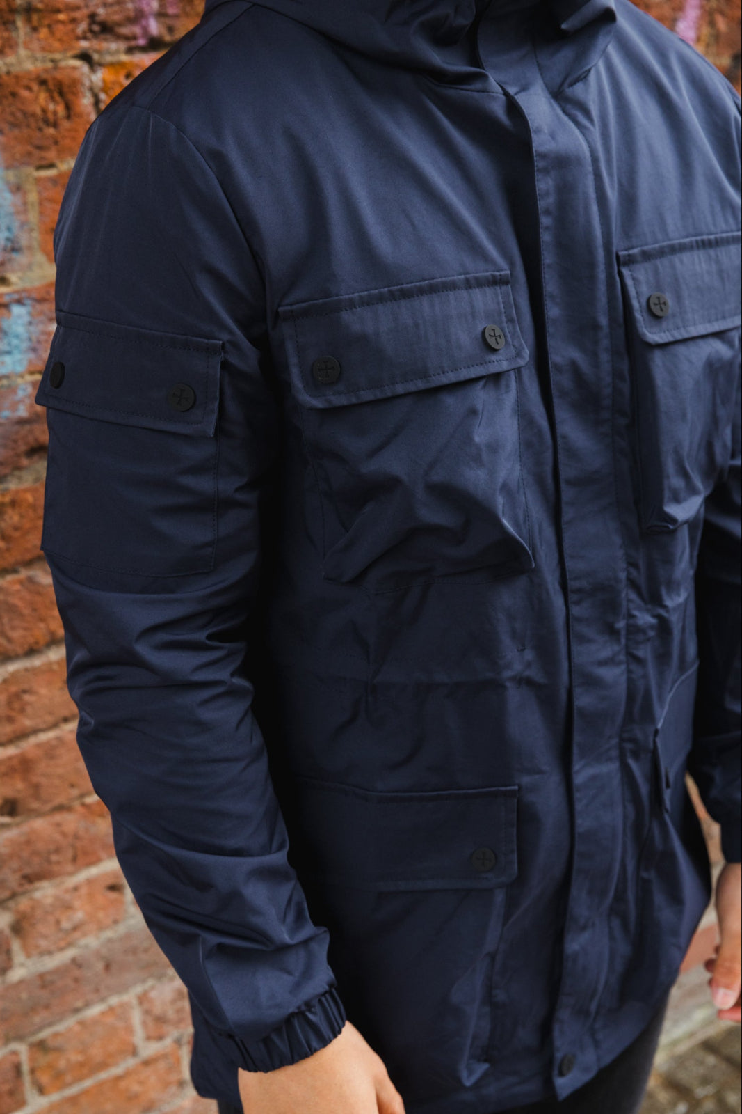 Luciano Field Jacket :: Navy - Terrace Cult