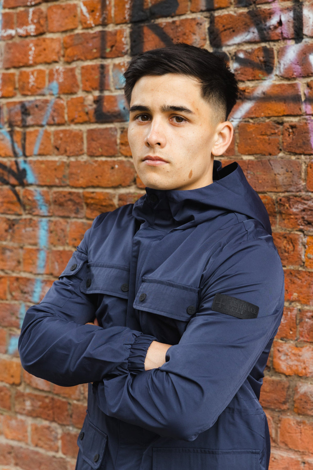 Luciano Field Jacket :: Navy - Terrace Cult