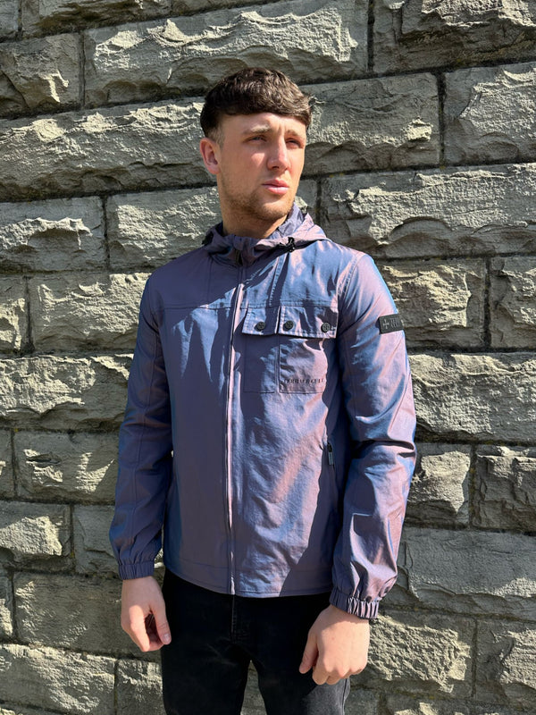 Malamore Hooded Jacket :: Tonic Purple - Terrace Cult