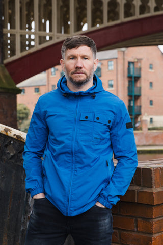 Malamore Hooded Jacket :: Royal Blue - Terrace Cult