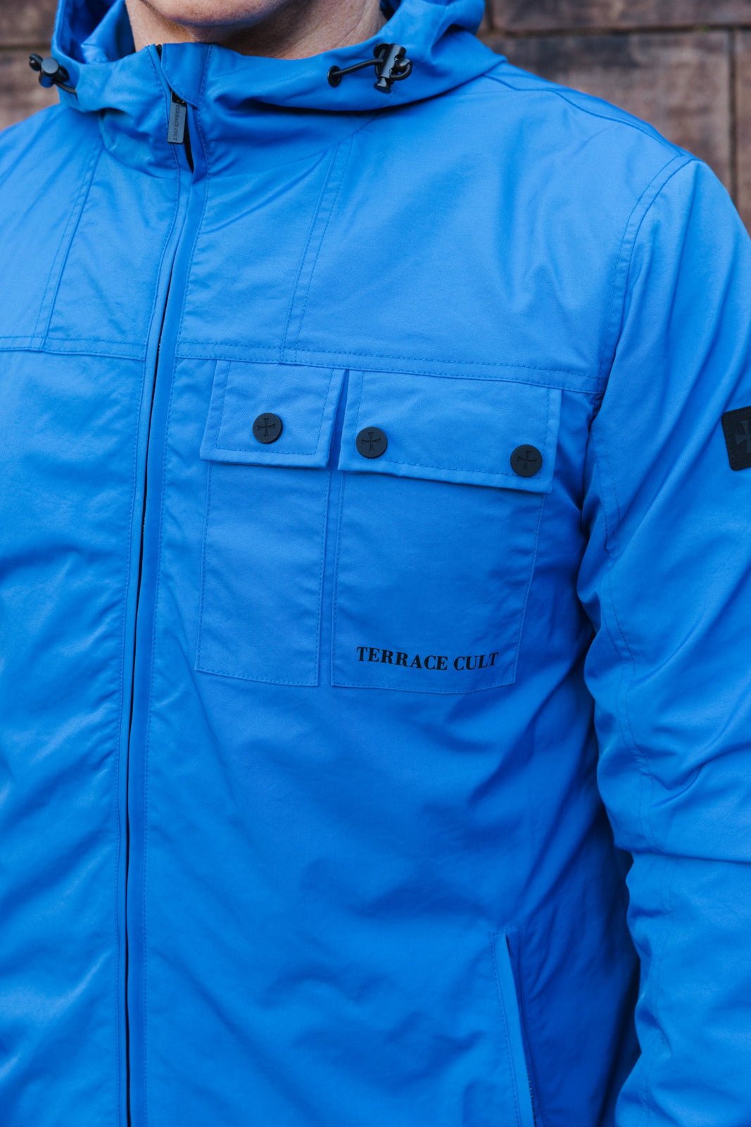 Malamore Hooded Jacket :: Royal Blue - Terrace Cult