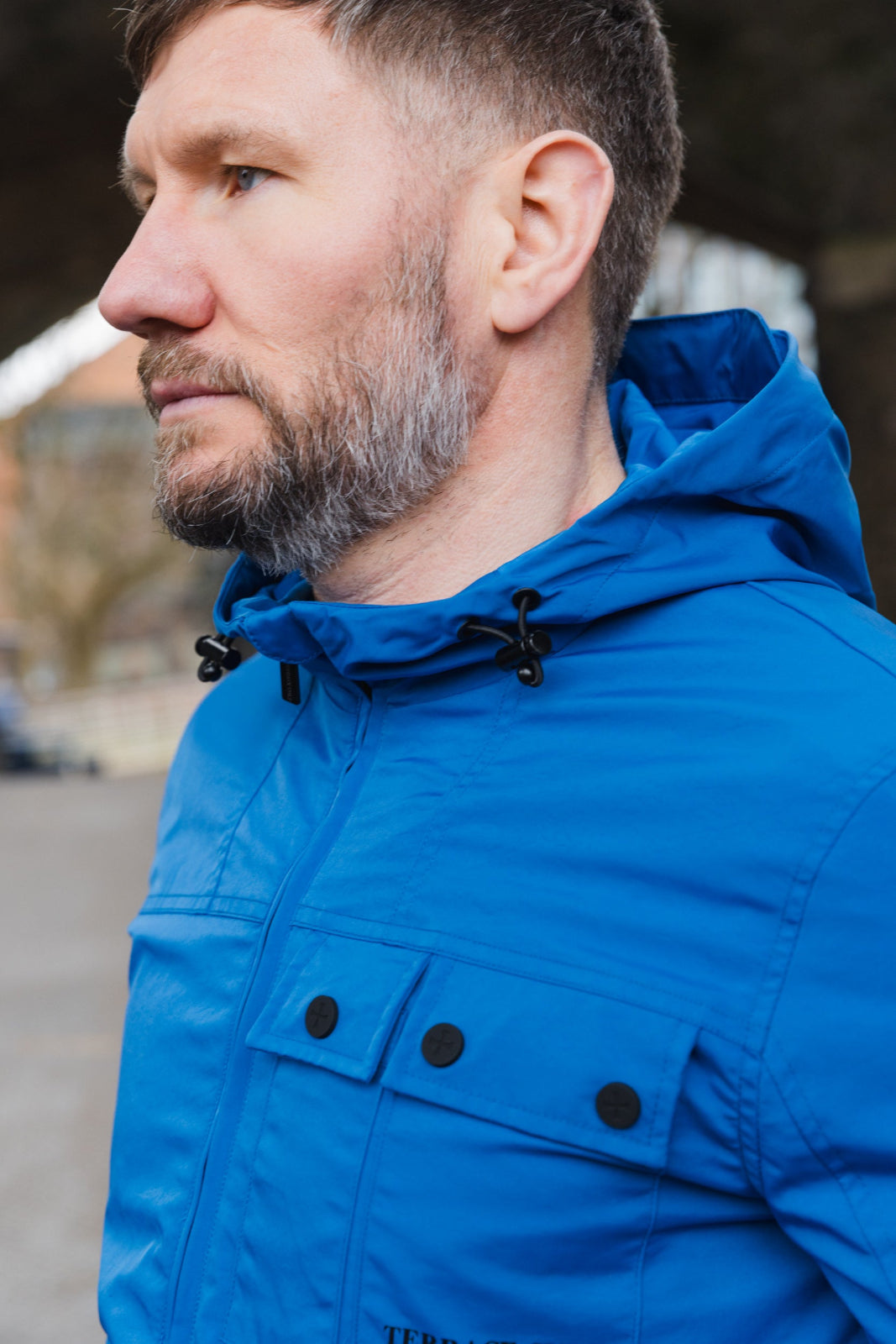 Malamore Hooded Jacket :: Royal Blue - Terrace Cult
