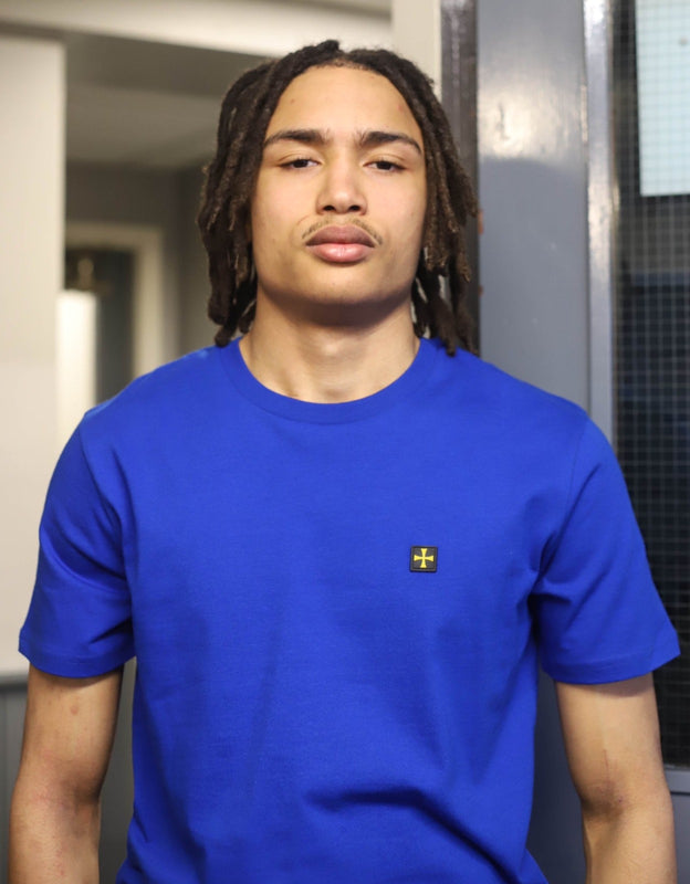 Premium Crew Tee :: Cobalt Blue - Terrace Cult
