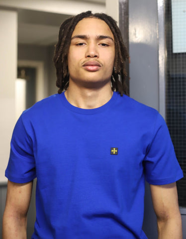 Premium Crew Tee :: Cobalt Blue - Terrace Cult