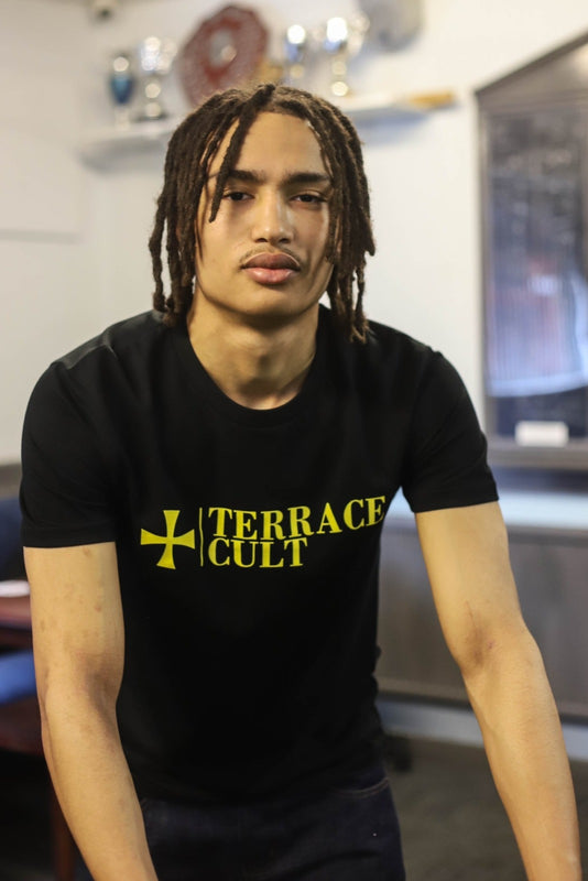 Cult X Logo Tee :: Black - Terrace Cult