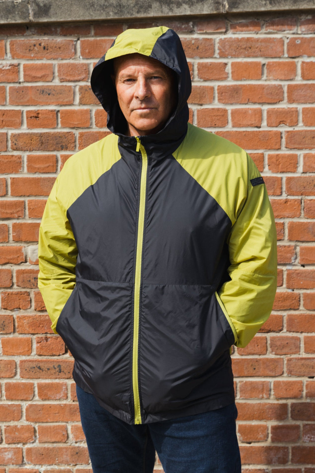 Rocco Jacket :: Black/Acid Green