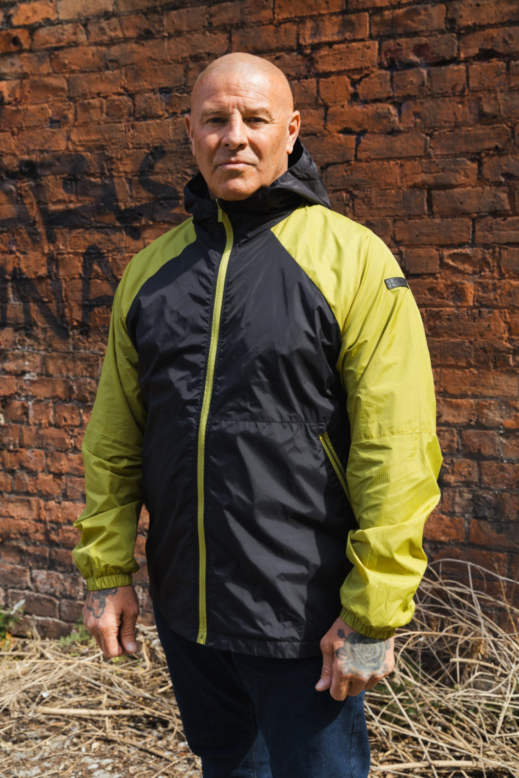 Rocco Jacket :: Black/Acid Green