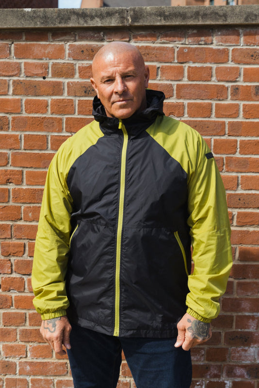 Rocco Jacket :: Black/Acid Green