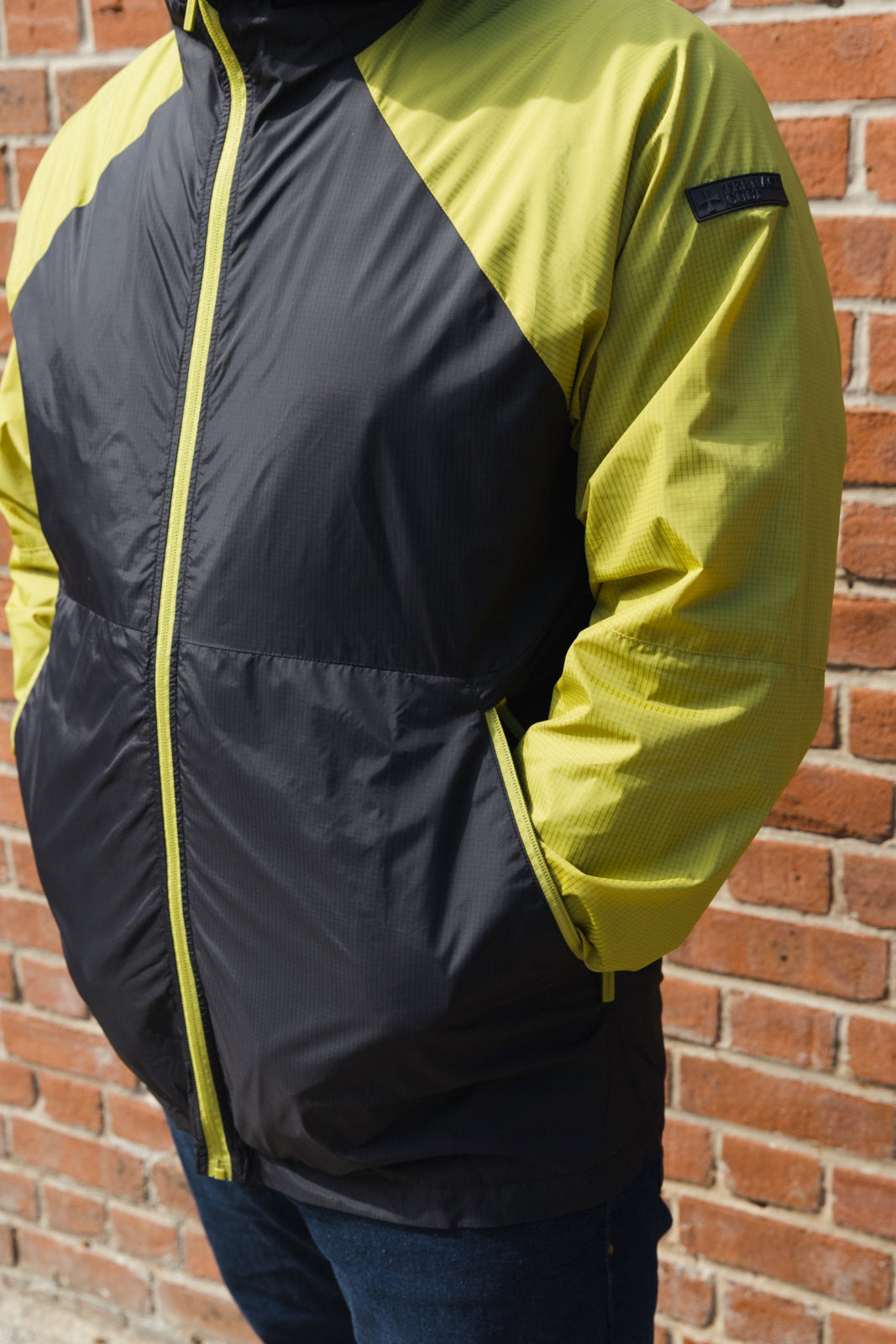 Rocco Jacket :: Black/Acid Green