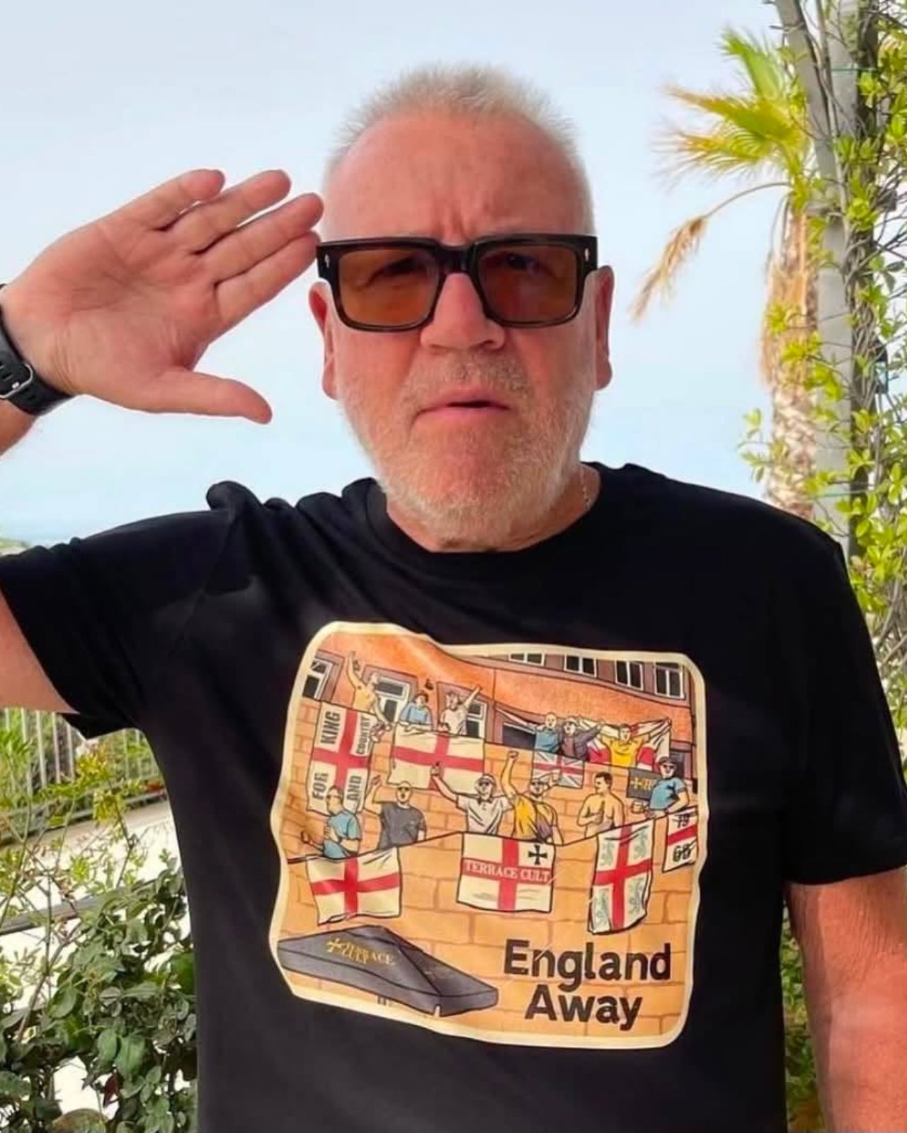 England Away Tee - Terrace Cult