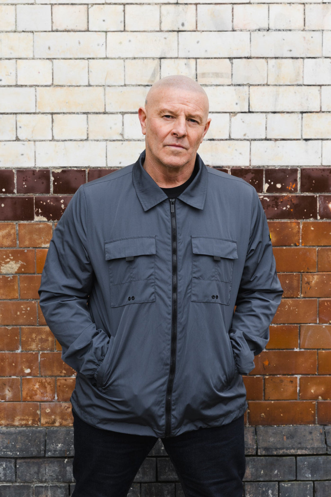 Navarro Overshirt :: Dark Grey - Terrace Cult