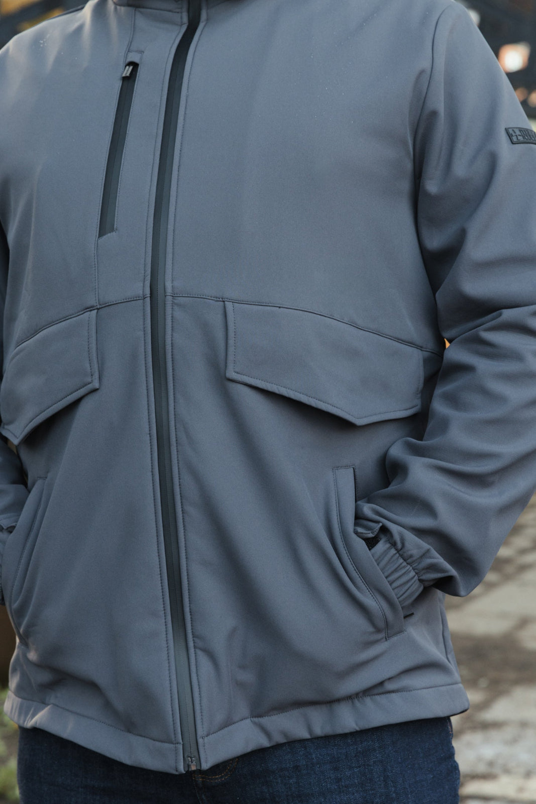 Valenti Soft Shell Jacket :: Dark Grey