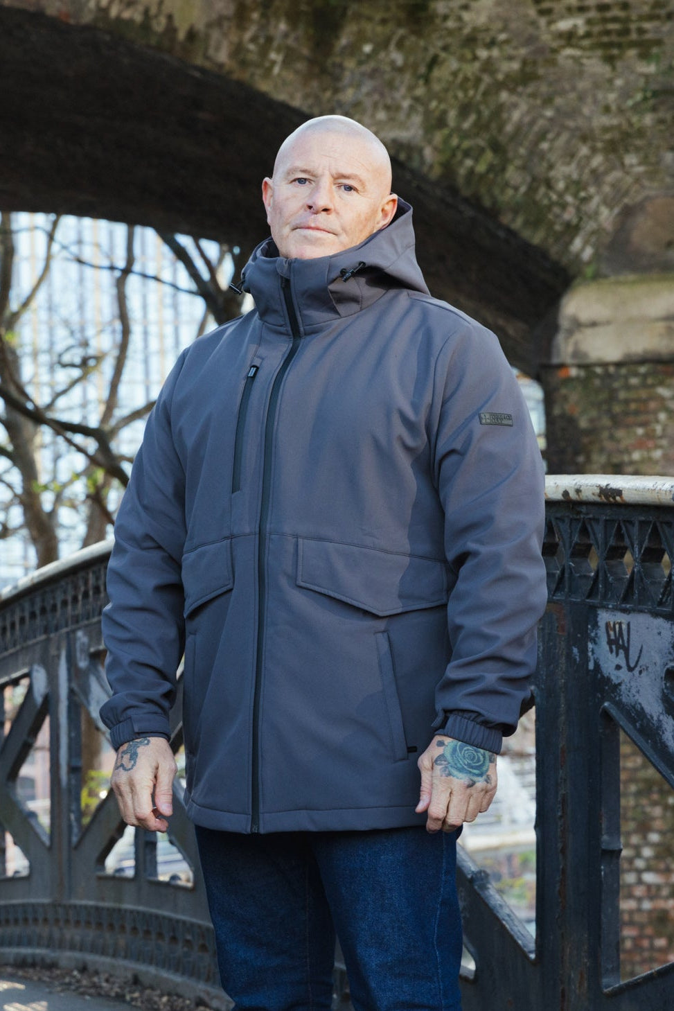 Valenti Soft Shell Jacket :: Dark Grey