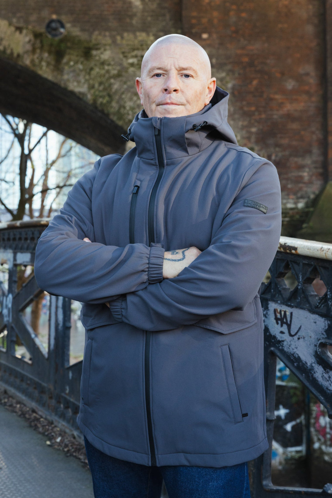 Valenti Soft Shell Jacket :: Dark Grey