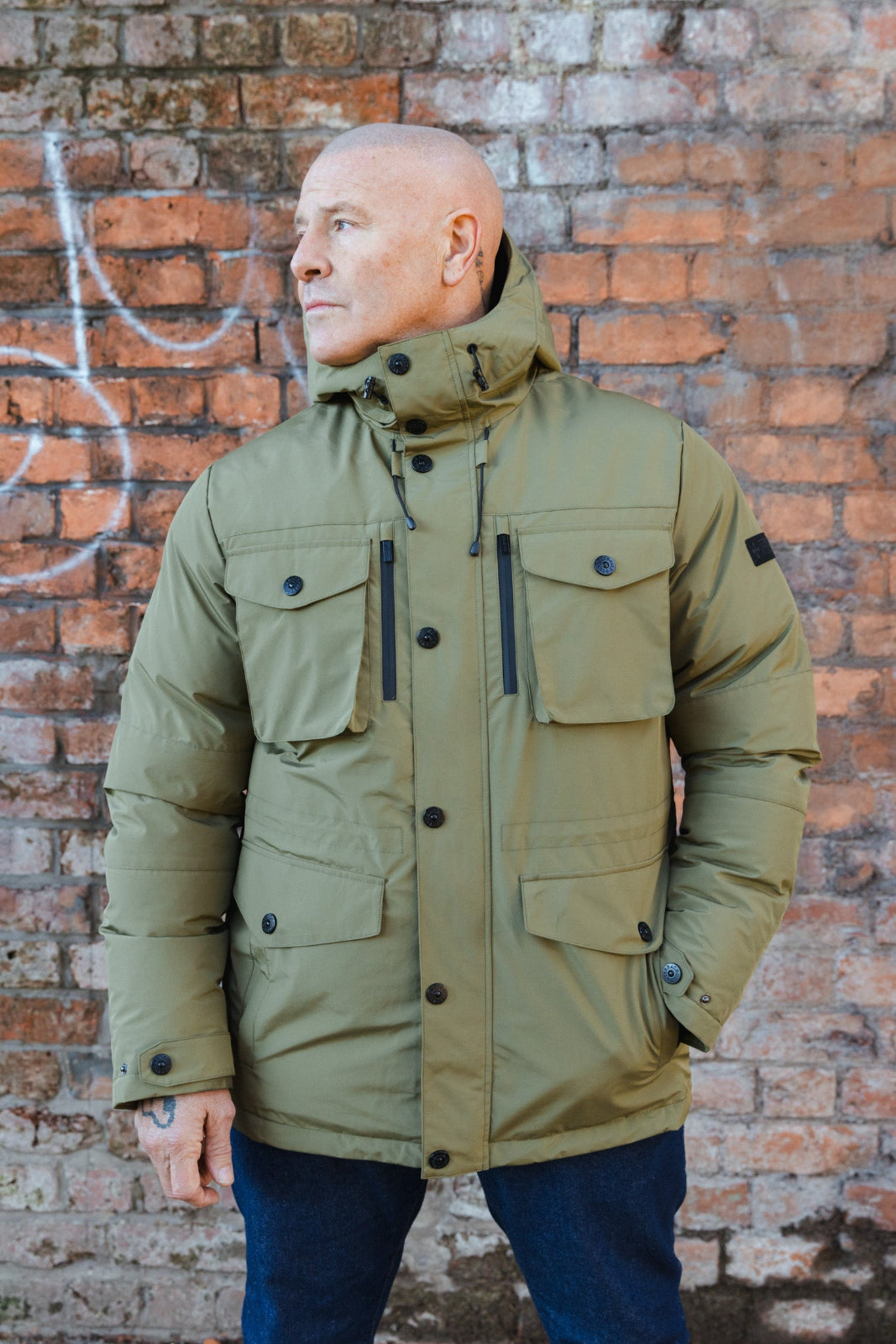 Sorrento Jacket :: Khaki Green