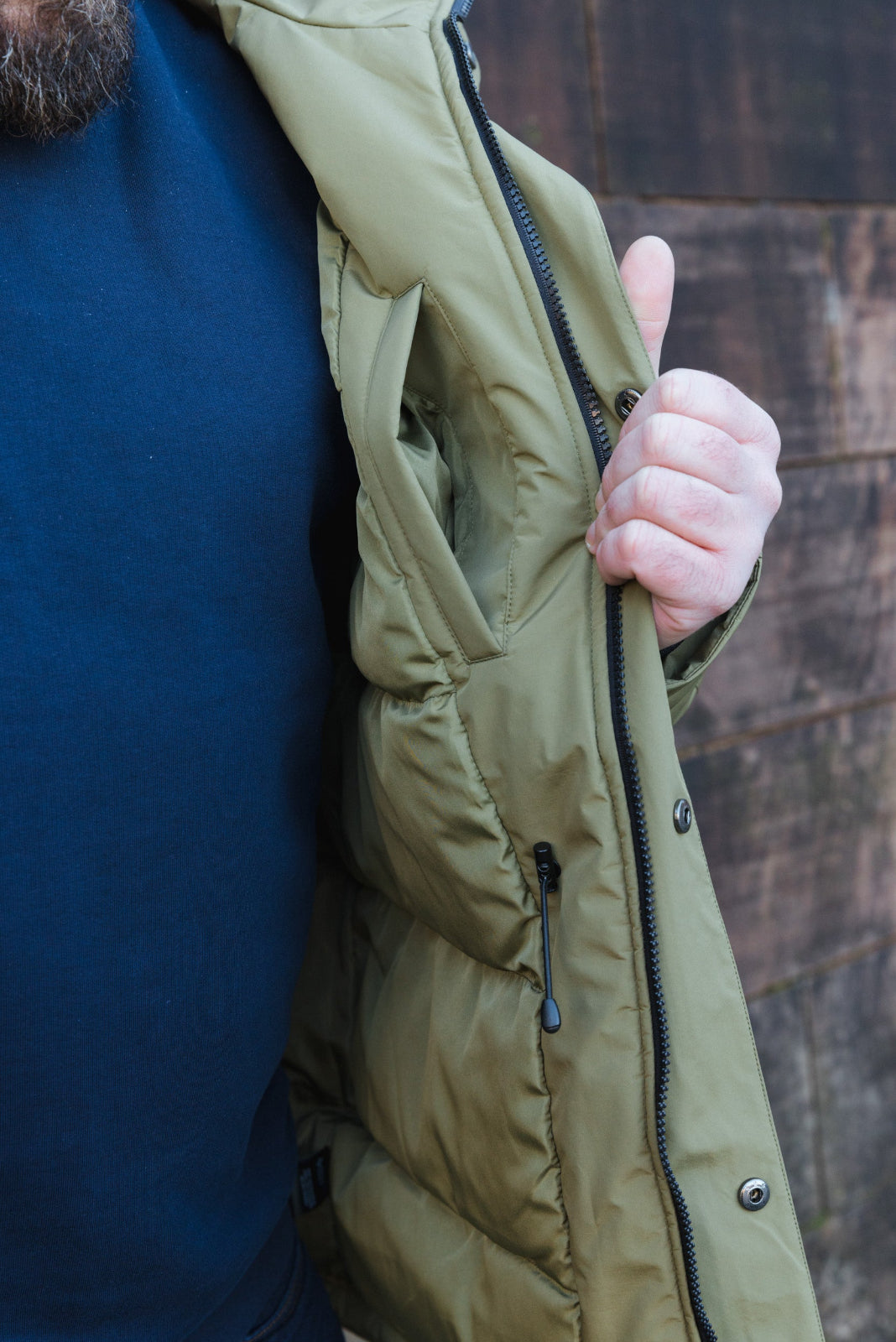 Sorrento Jacket :: Khaki Green