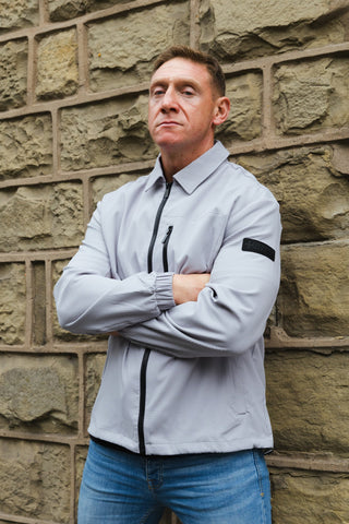 Clyde Overshirt :: Lilac Grey