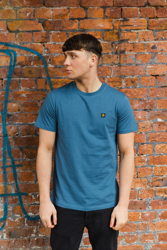 Premium Crew Tee :: Infinity Blue