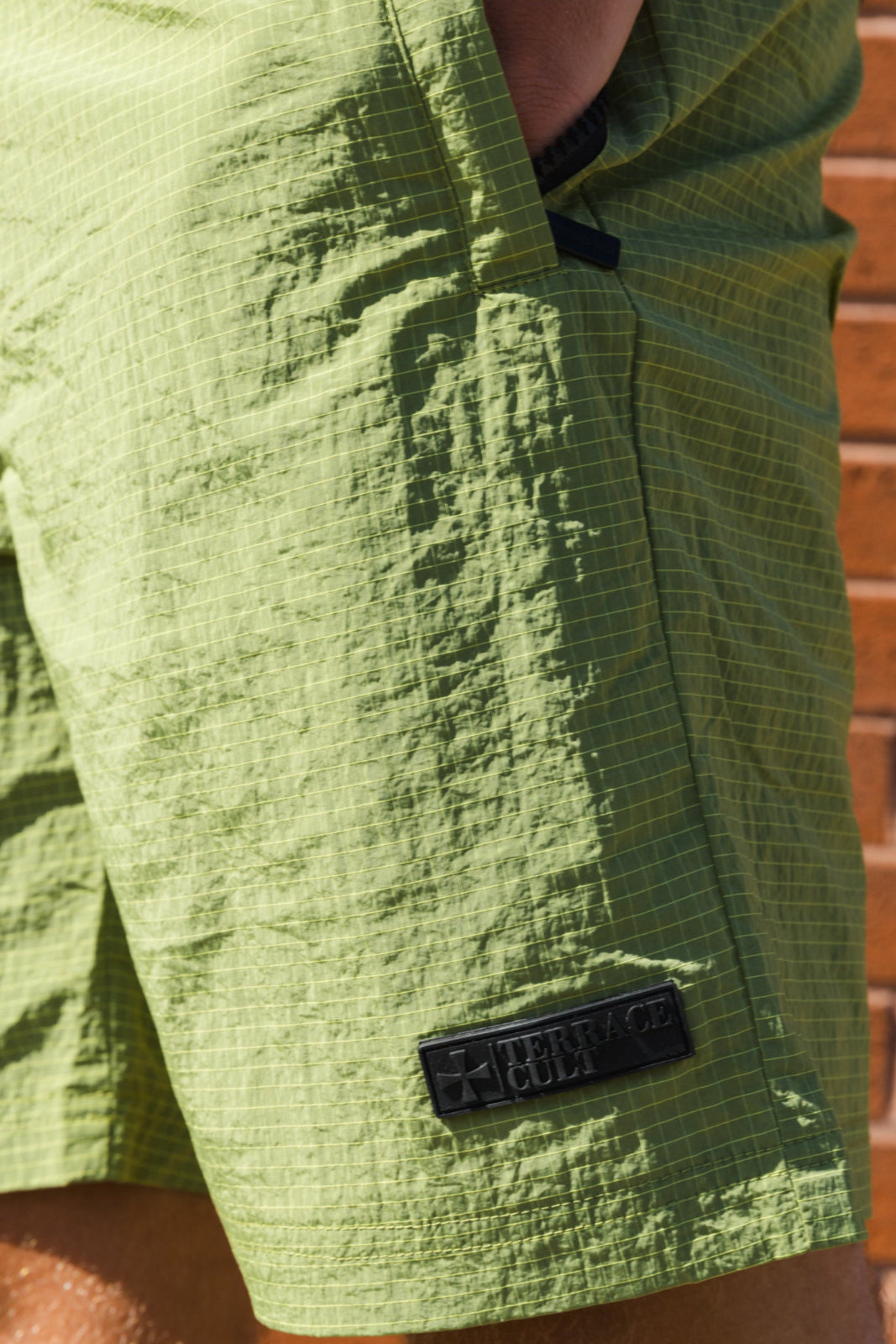 Tino Resort Shorts :: Acid Green