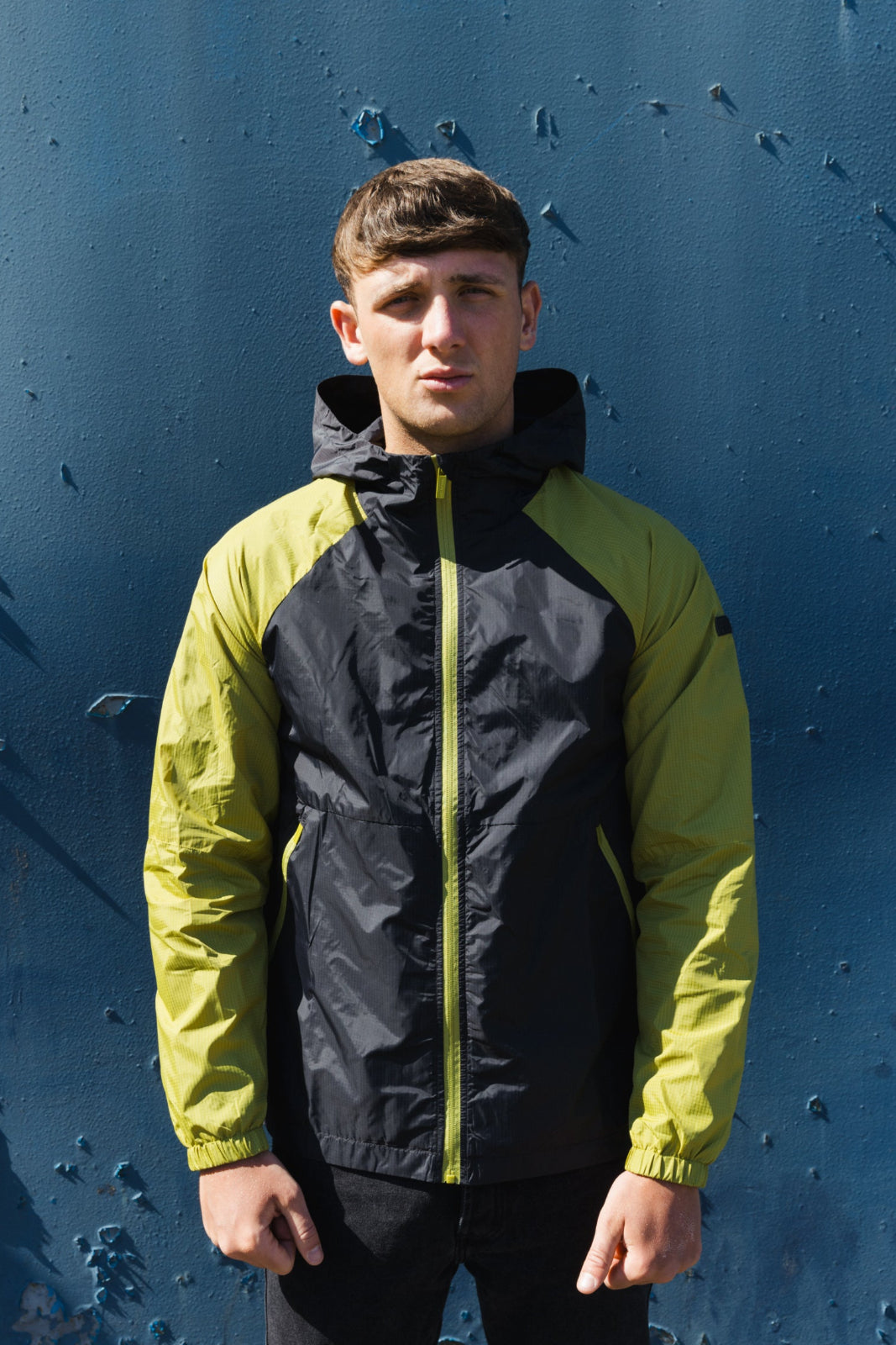 Rocco Jacket :: Black/Acid Green