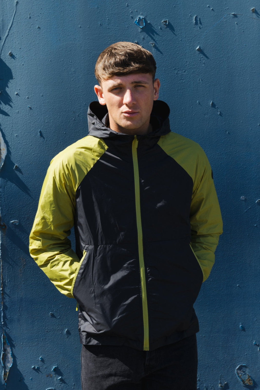 Rocco Jacket :: Black/Acid Green