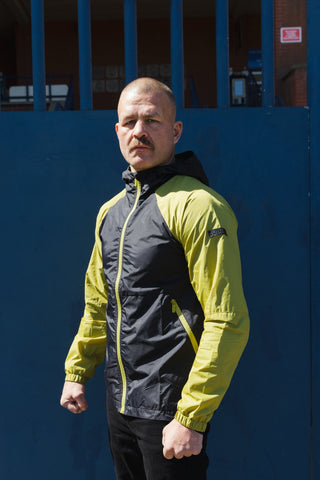 Rocco Jacket :: Black/Acid Green