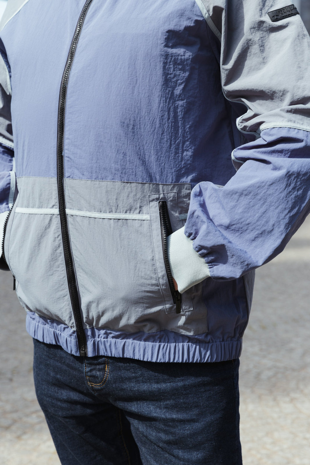 Gallo Jacket :: Steel Blue/Grey