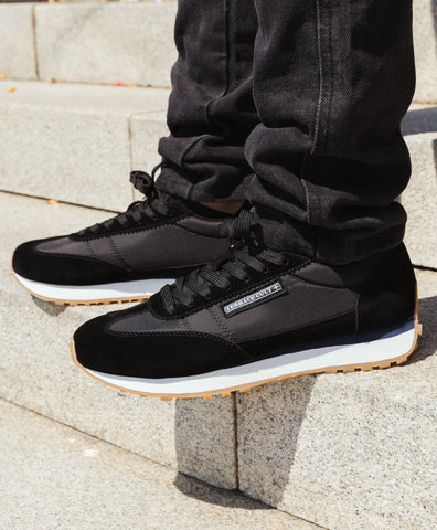 Vittorio Trainers :: Black/White - Terrace Cult