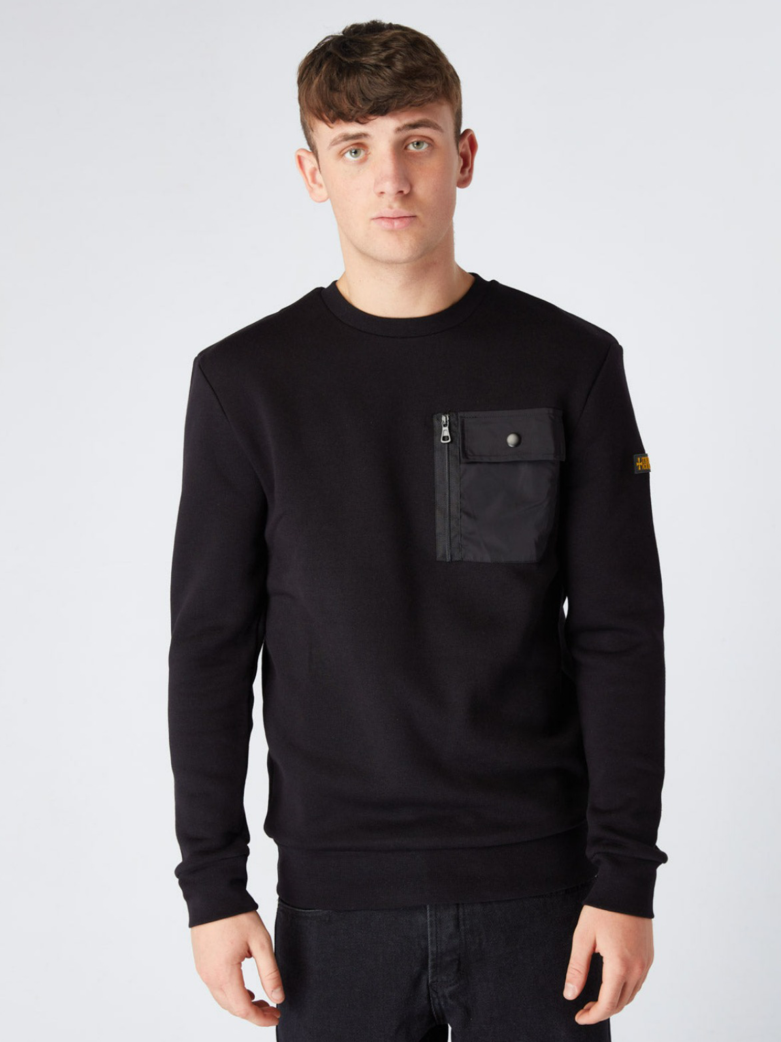 Terrace Cult Pocket Sweat :: Black - Terrace Cult