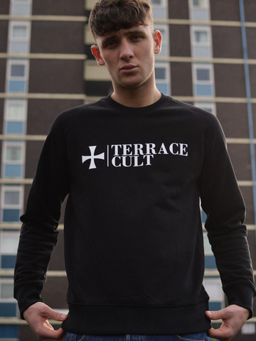 Terrace Cult Logo Sweater :: Black/White