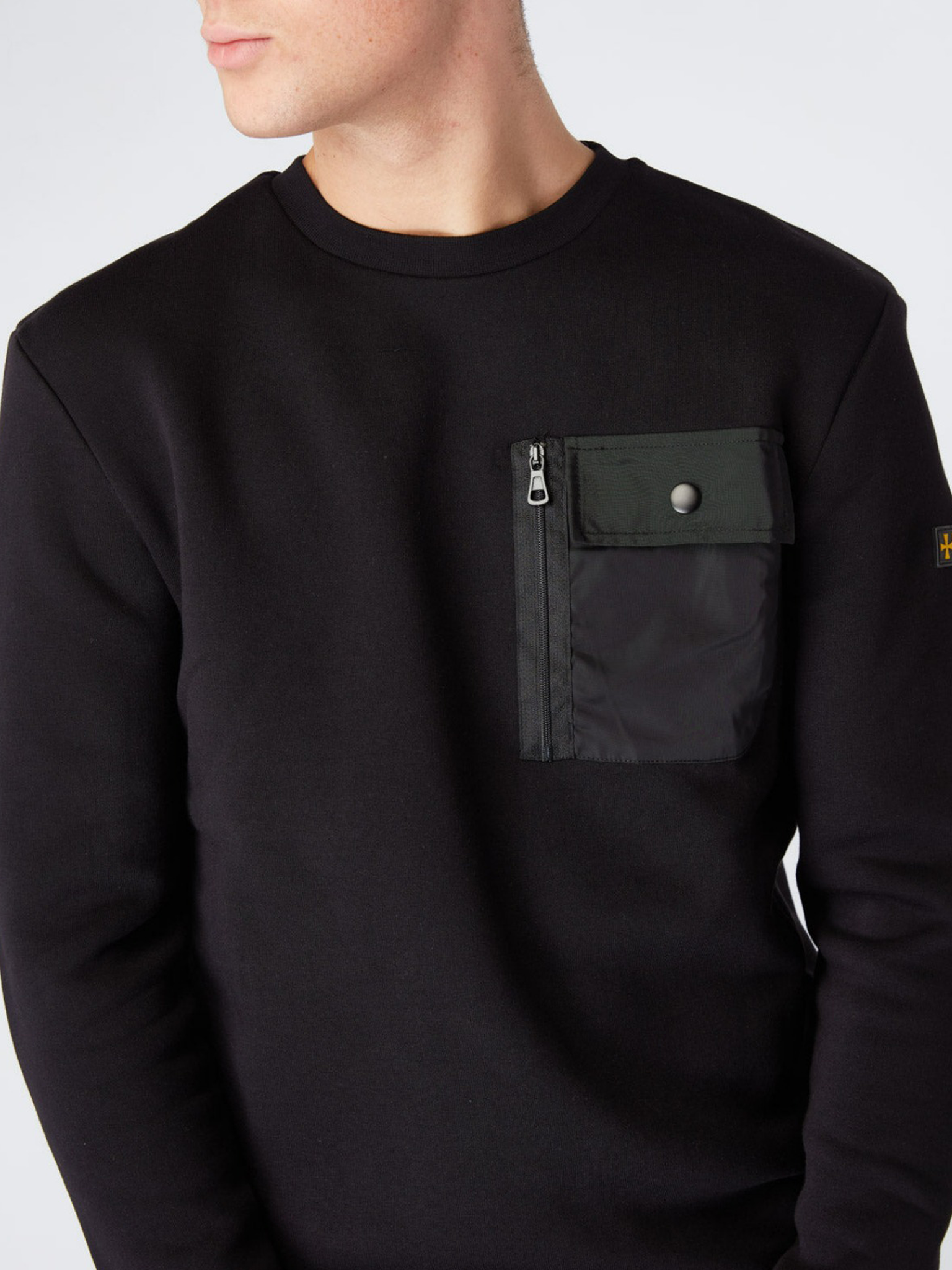 Terrace Cult Pocket Sweat :: Black - Terrace Cult