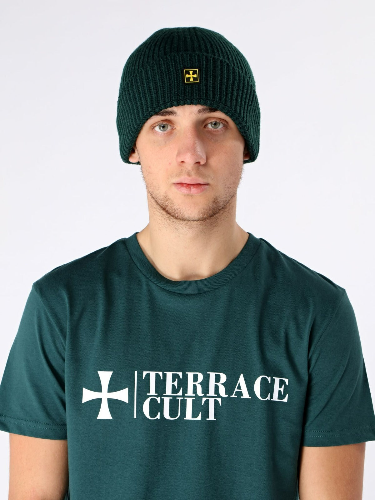 Cult X Logo Tee :: Glazed Green - Terrace Cult